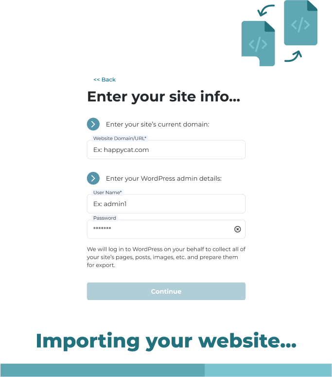 WPSquared Website Tools exporter